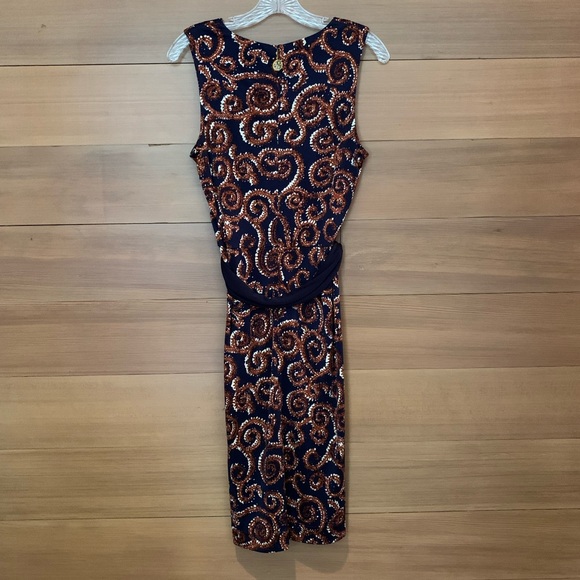 EUC Tory Burch Nicola dress size M - Picture 7 of 9
